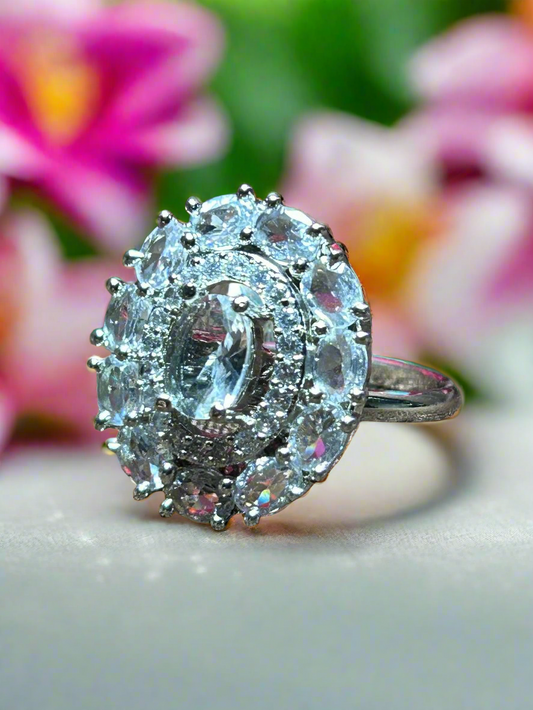 Cluster AD Cocktail Ring