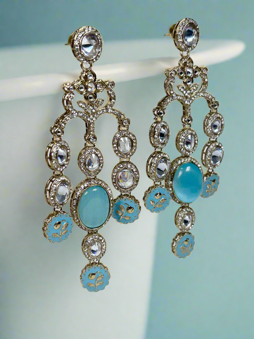Saanvi Moissanite Earrings