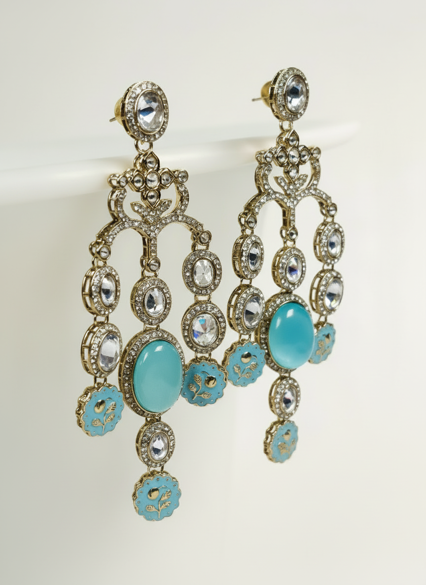 Saanvi Moissanite Earrings