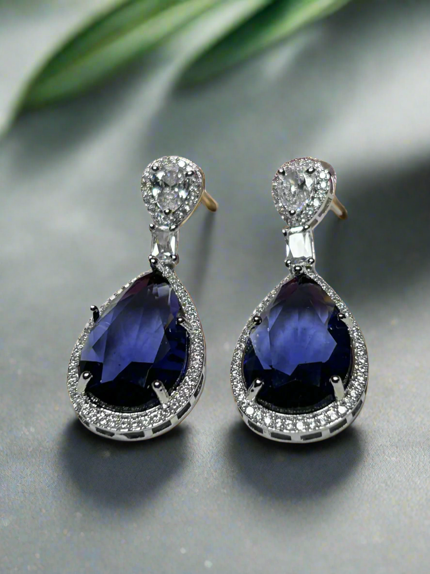 AD Necklace with Amethyst Set