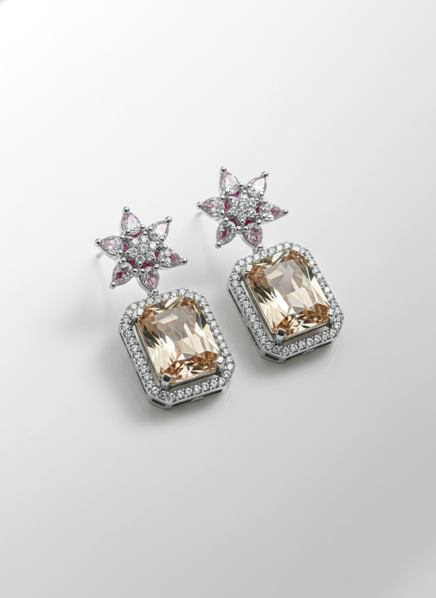 AD and Topaz Necklace Set
