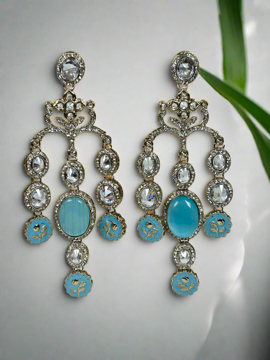 Saanvi Moissanite Earrings