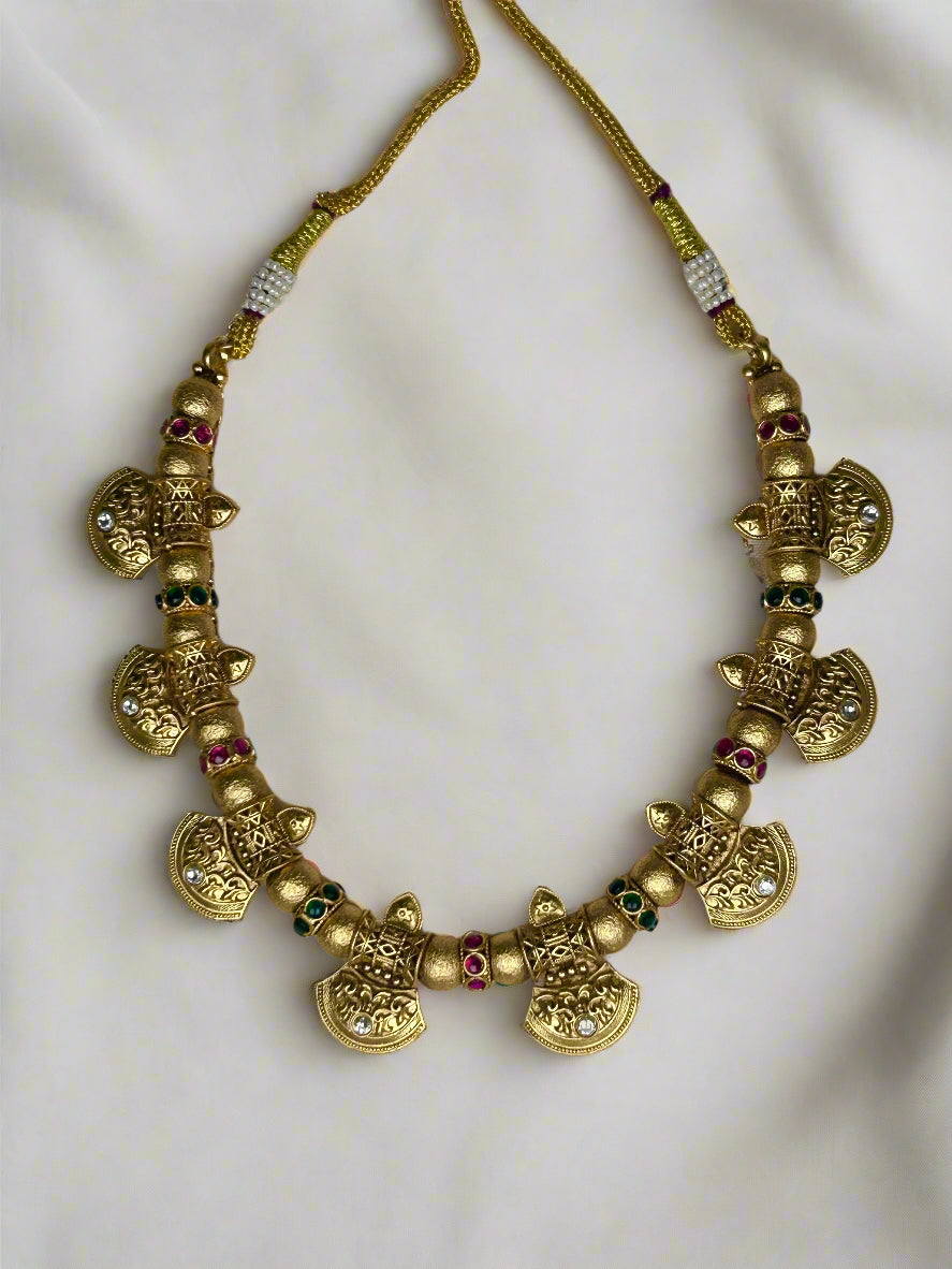 Aarohi Gold Plated Jewellery Set