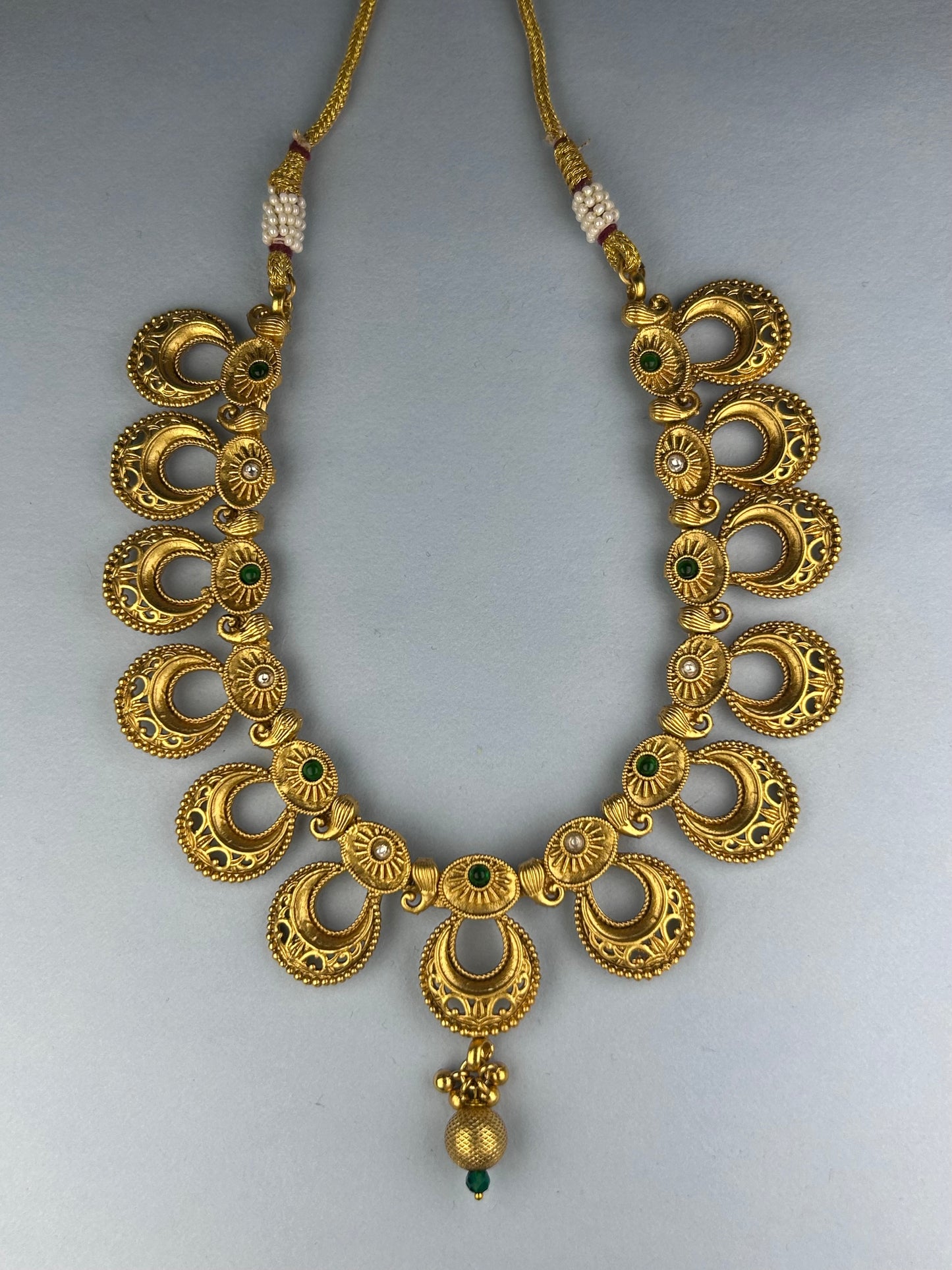 Ridhi Gold Plated Necklace Set