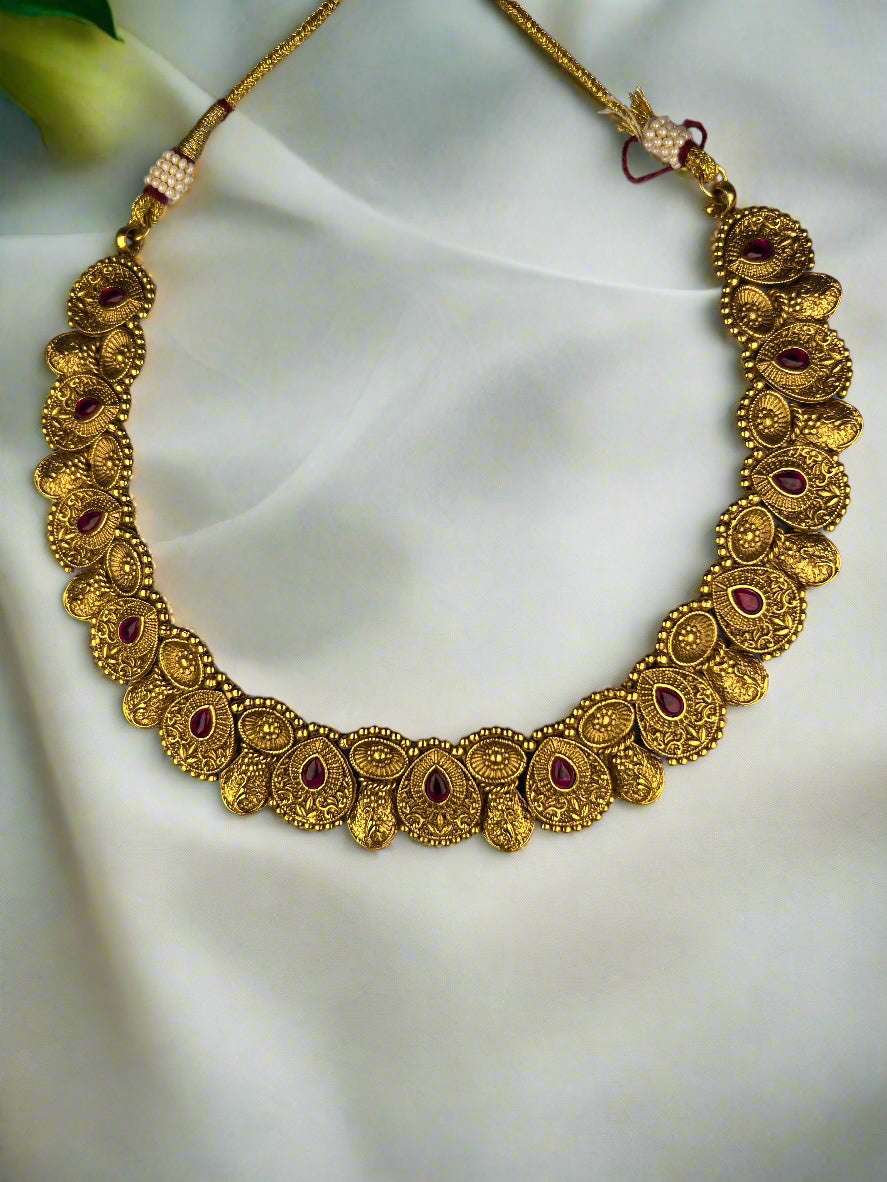 Ayra Demi Gold Necklace Set