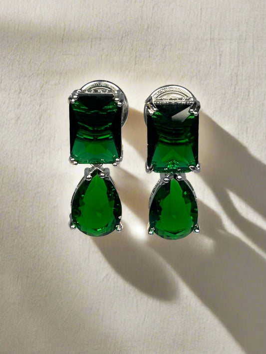 Emerald Drop Earrings