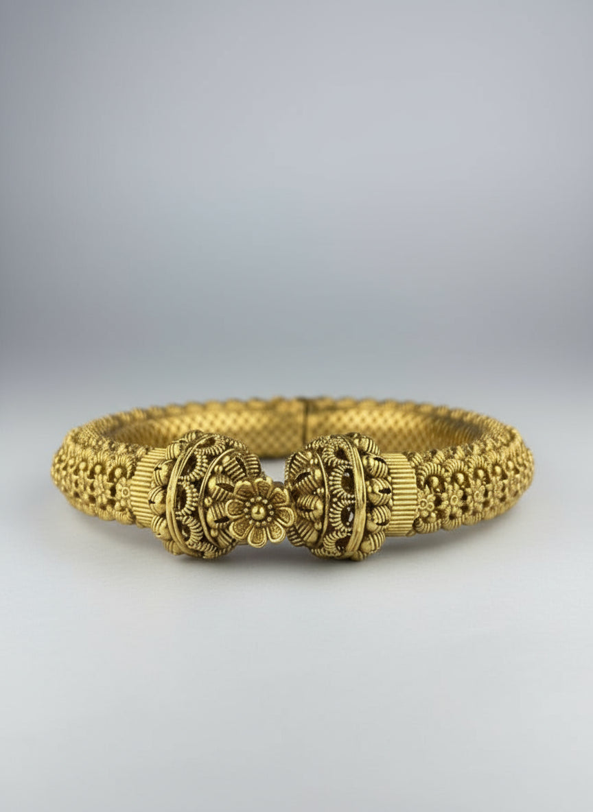 Agni Gold Plated Bangle