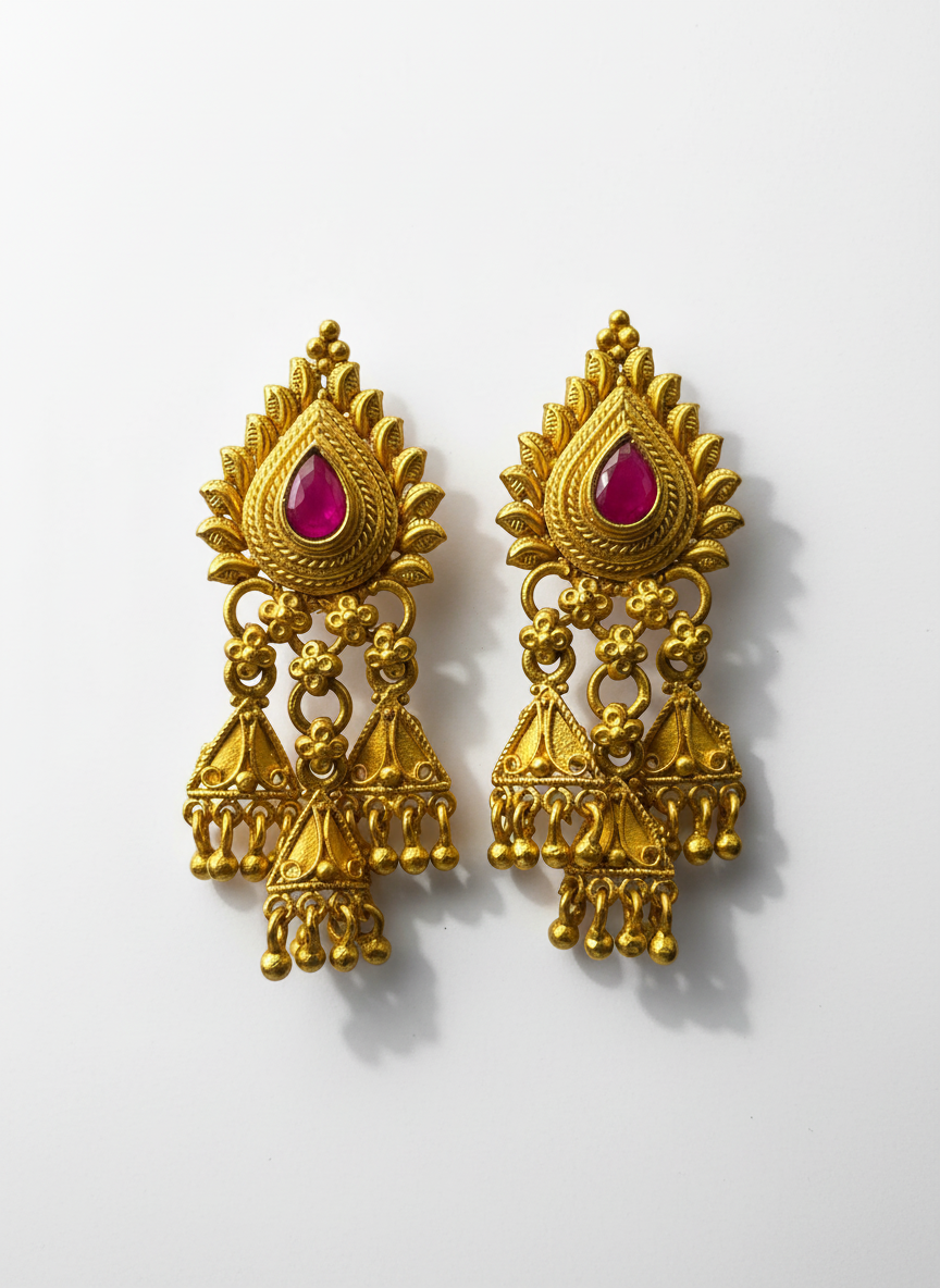Kashvi Gold Plated Jewellery Set