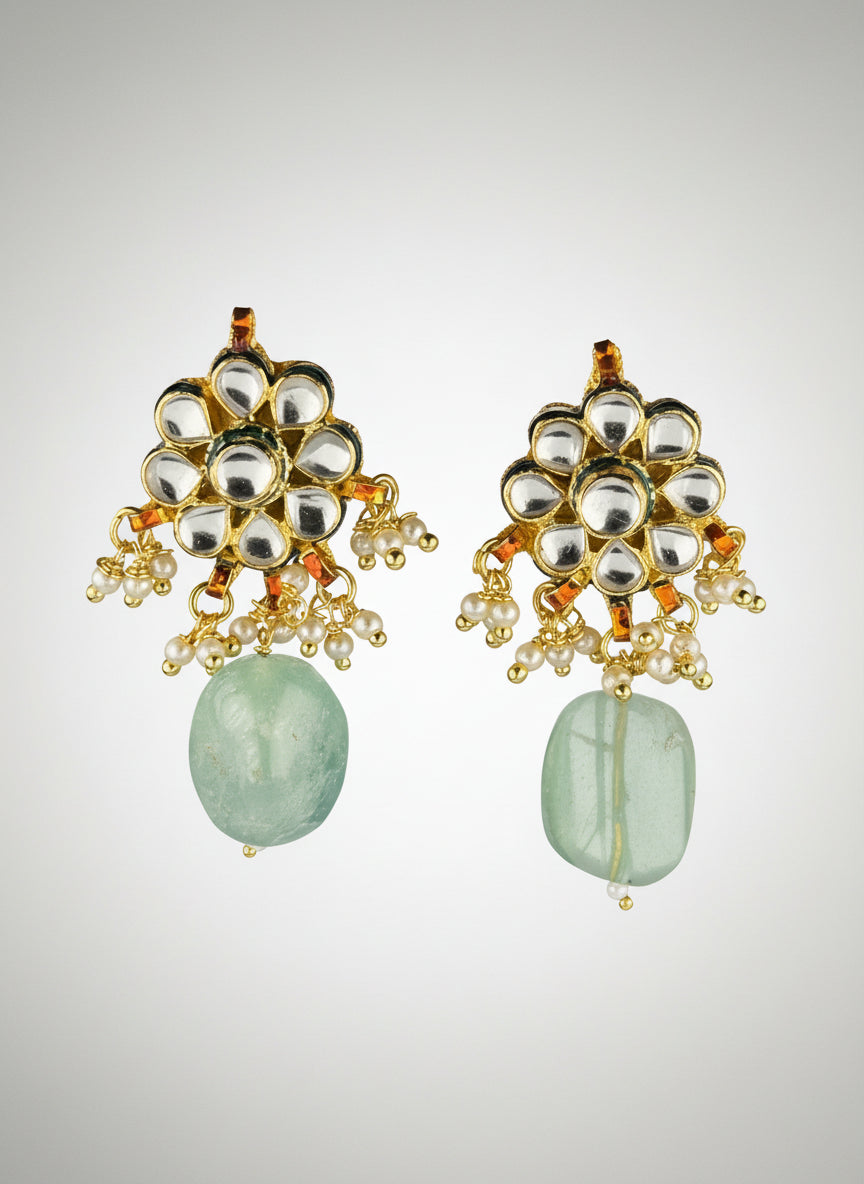 Anvaisha Kundan Earrings