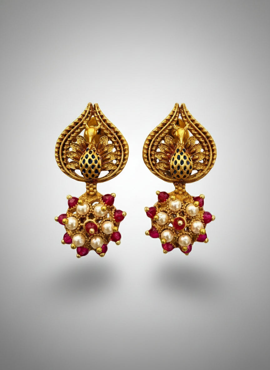 Tamannah Gold Plated Choker Set