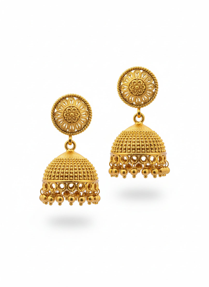 Nitya Gold Plated Necklace Set