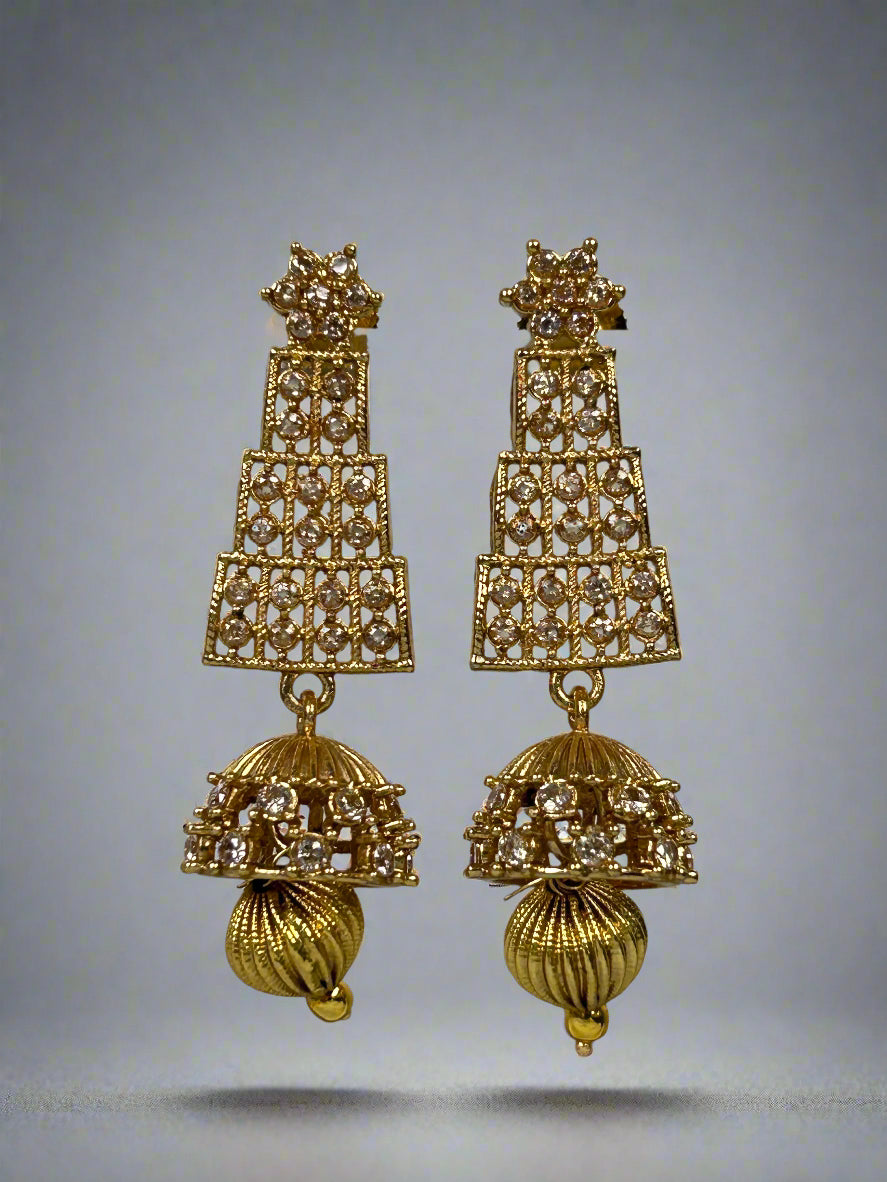 Gold Plated Classic Necklace Set