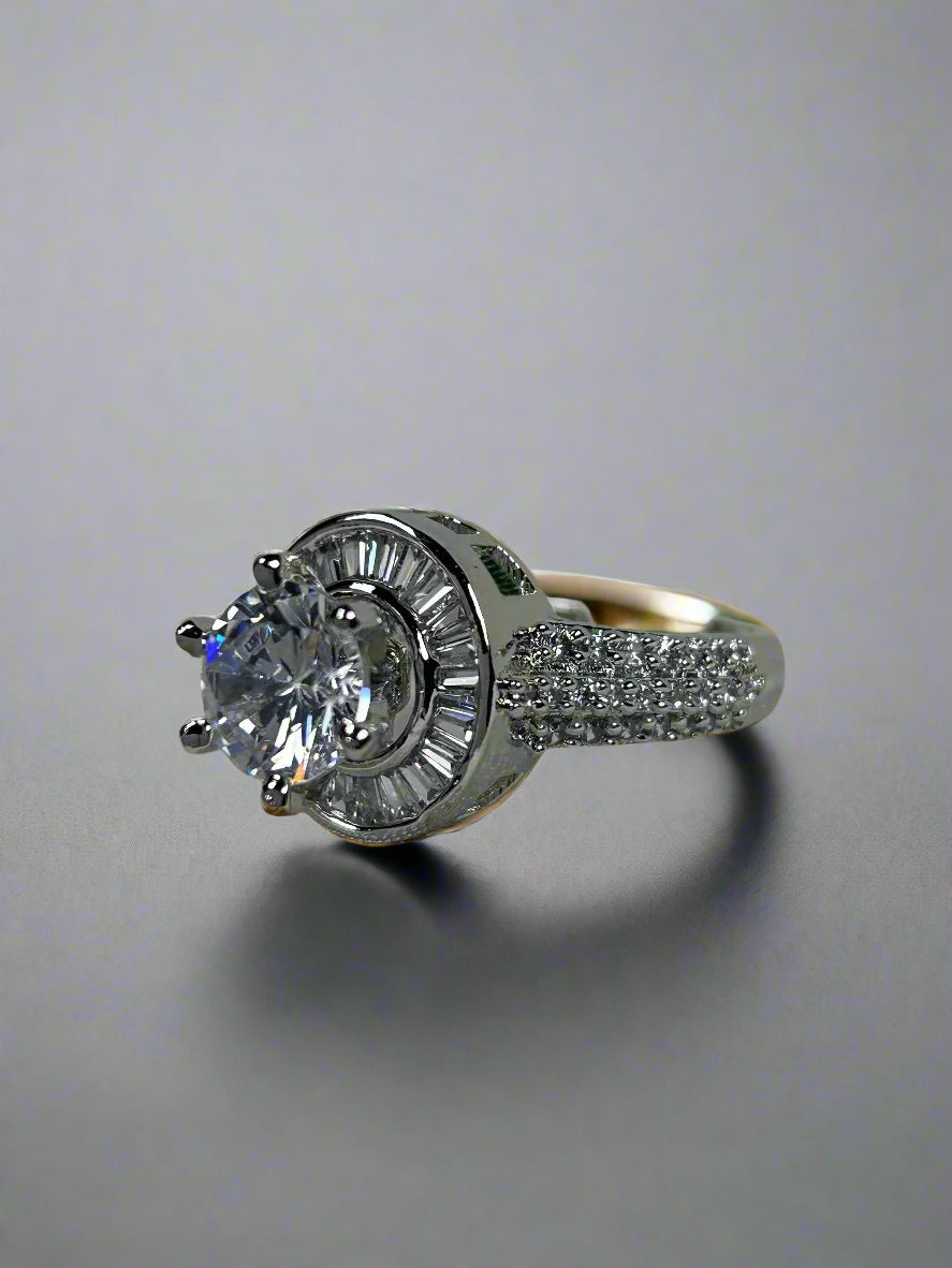 Designer Bold Solitaire Ring