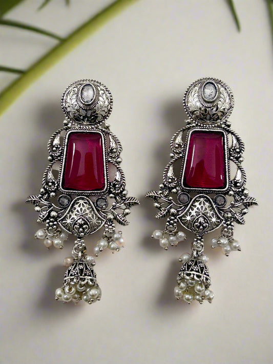 Amaya Ruby Earrings