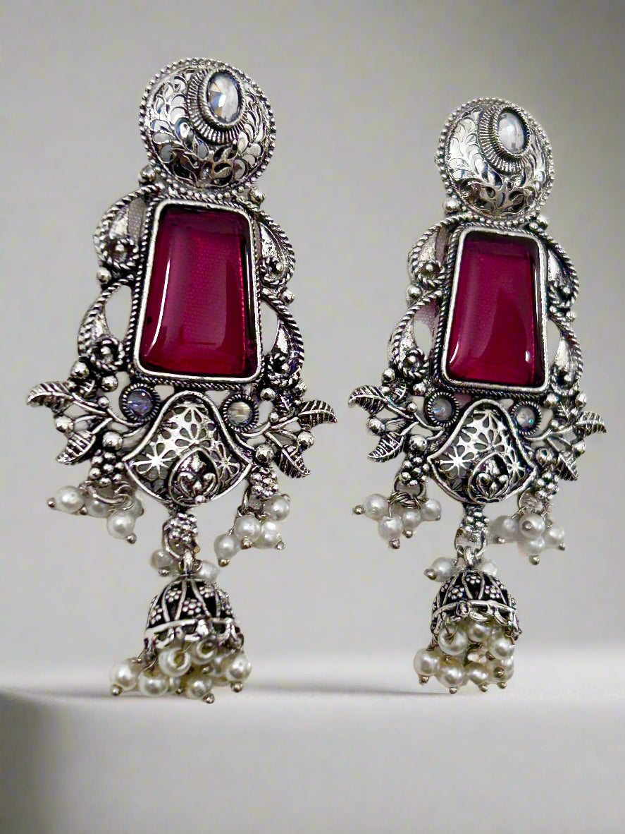 Amaya Ruby Earrings