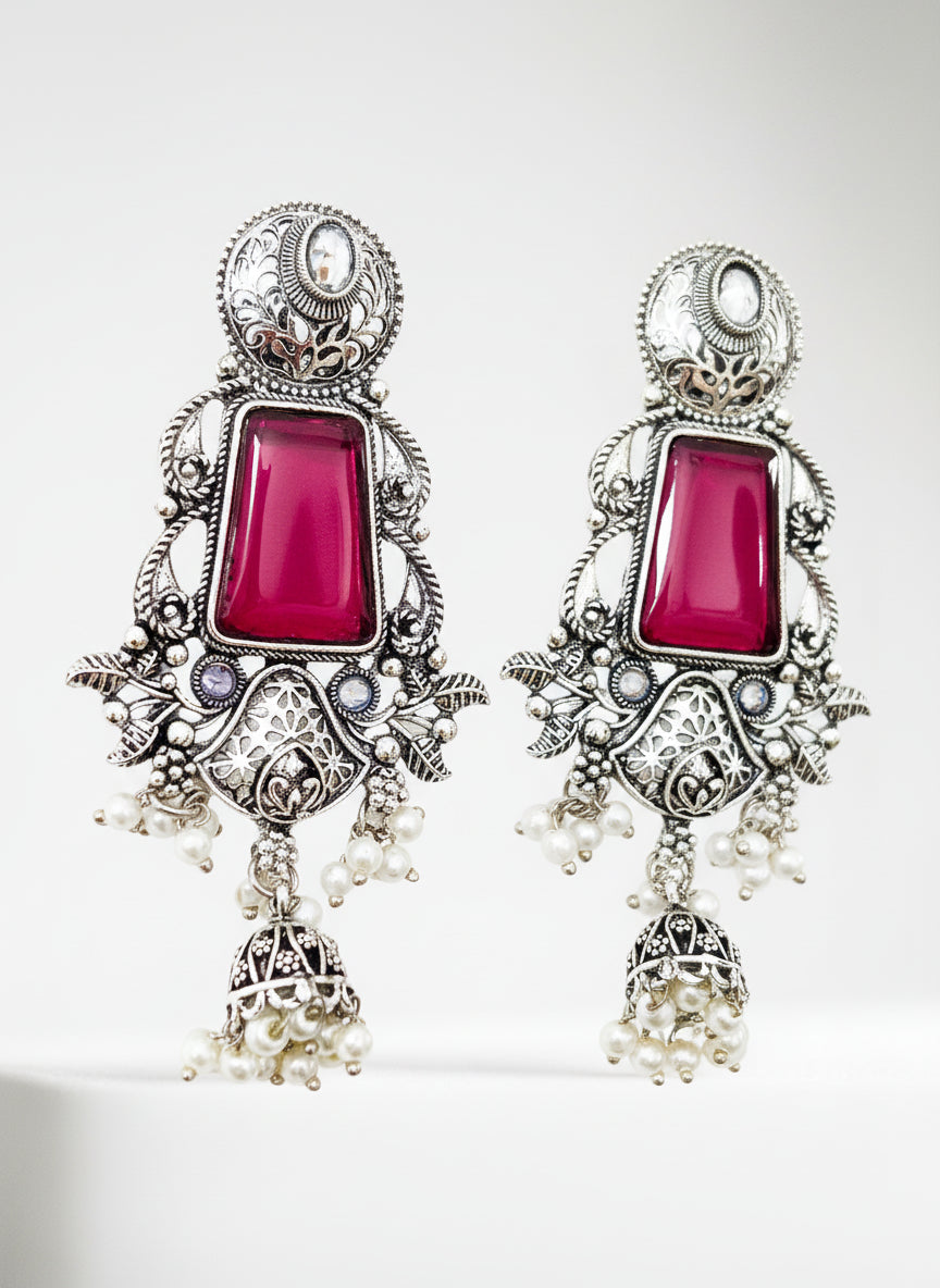 Amaya Ruby Earrings