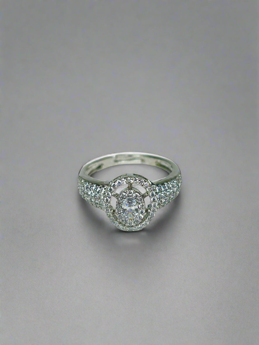 Intricate Solitaire Ring