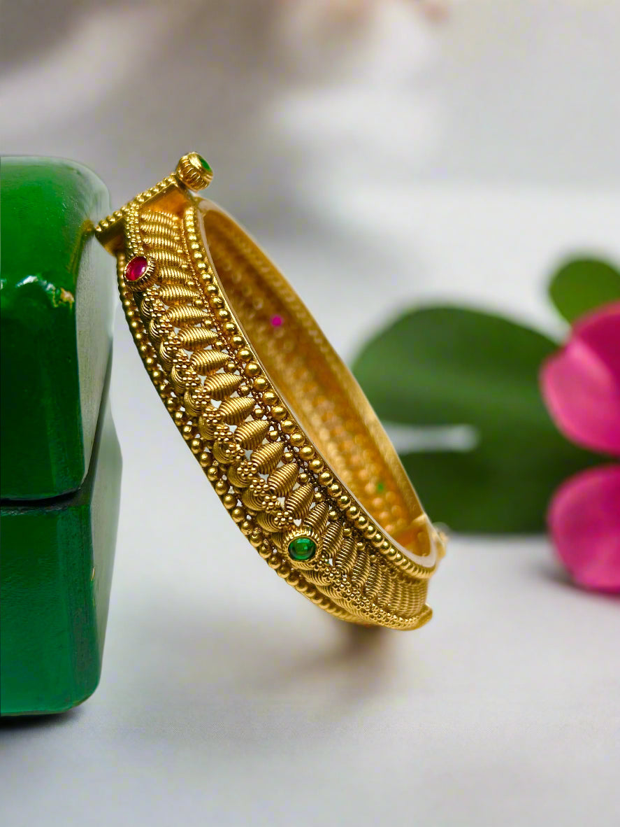 Antique Gold Plated Bangles