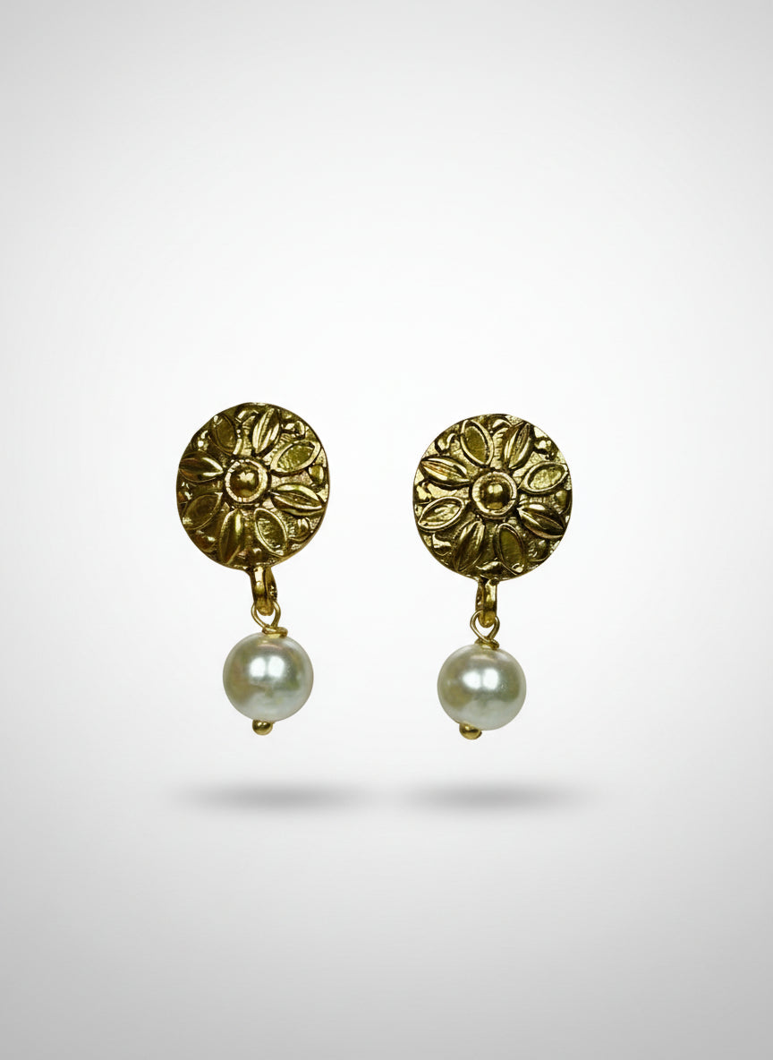 Gold and Silver Plated Tribal Necklace Set