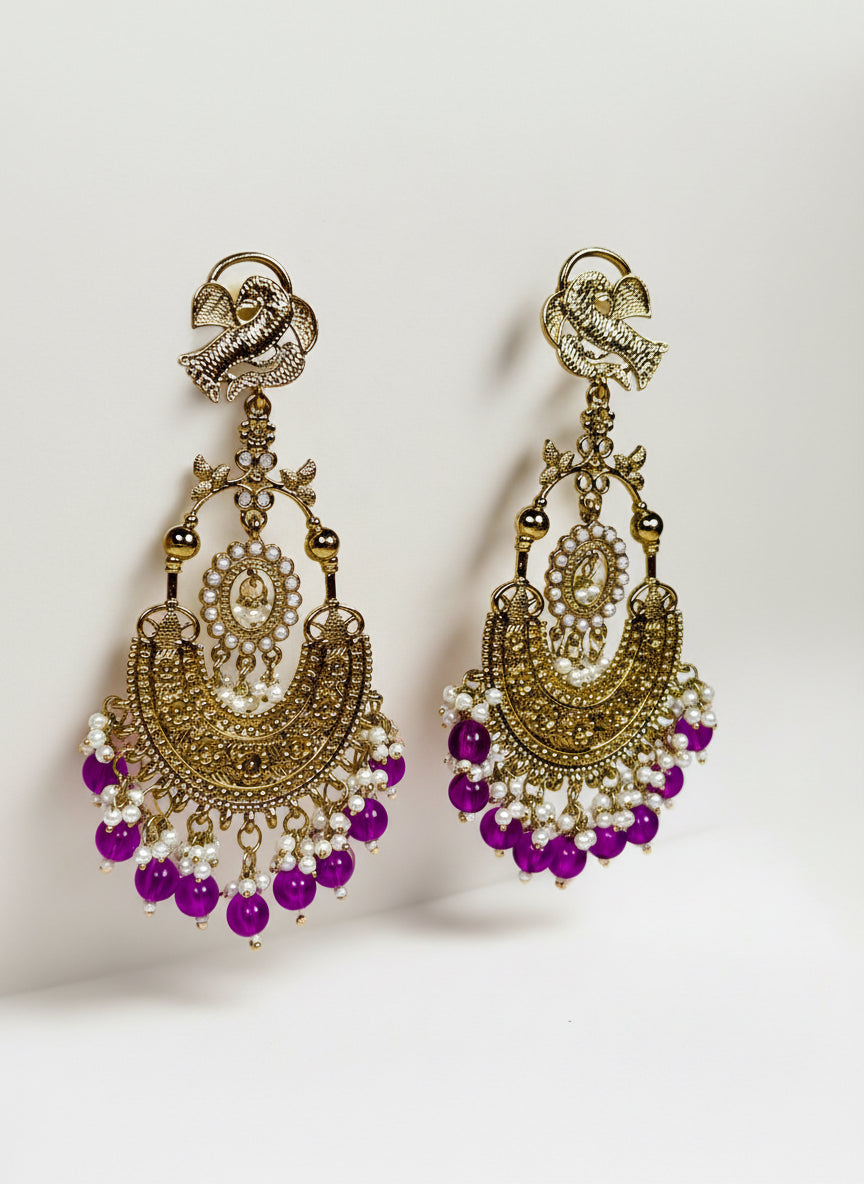 Trendy Long Dangler Earrings