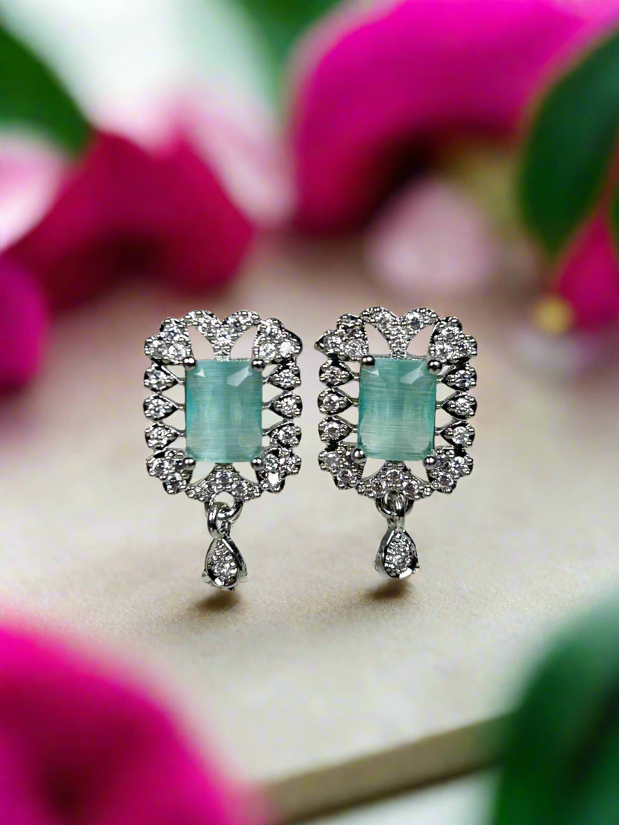 Green Quartz and AD Pendant Set