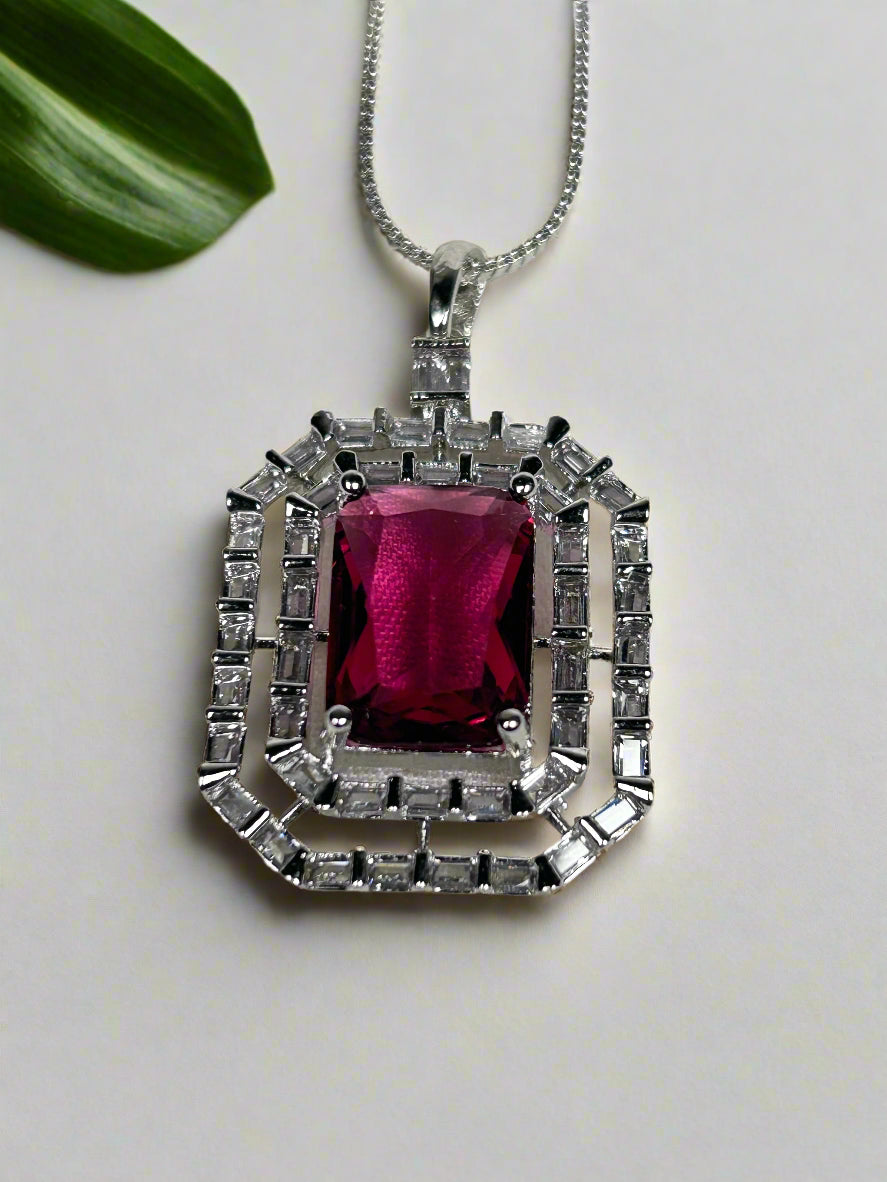 Ruby and AD Pendant