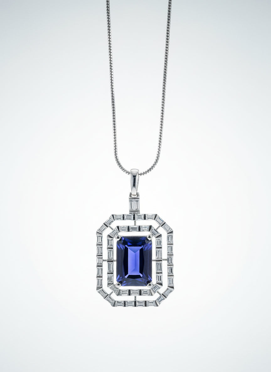 Pendant with Amethyst and AD