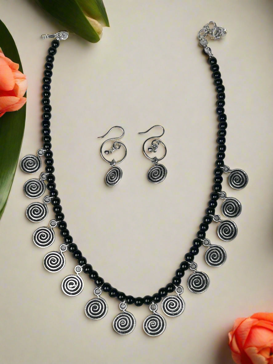 Kiara Silver Plated Jewellery Set