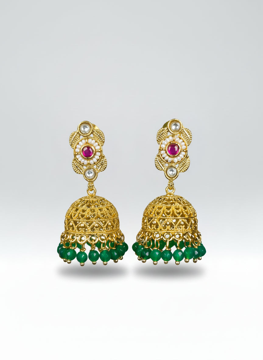 Aarohi Gold Plated Jewellery Set