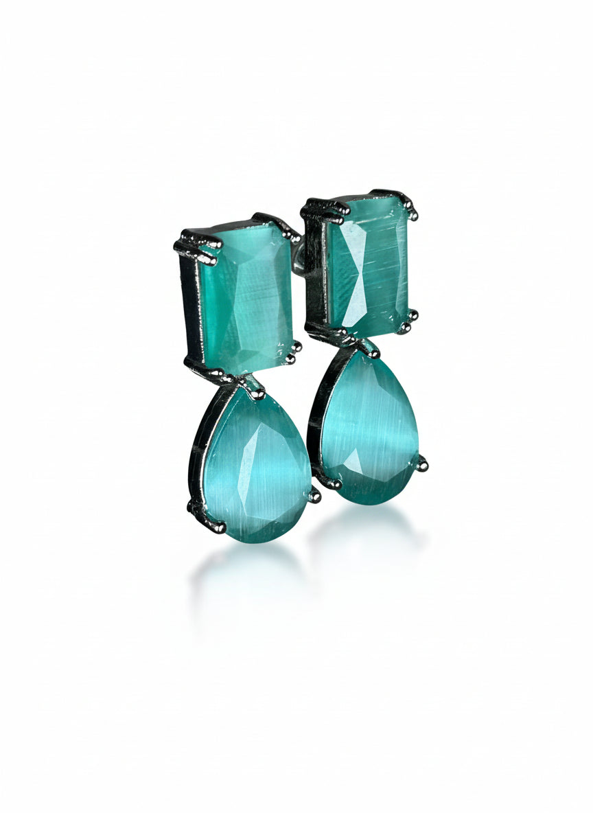Eden Emerald Drop Earrings