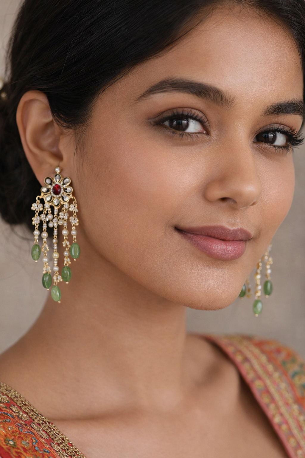 Mitika Kundan Earrings