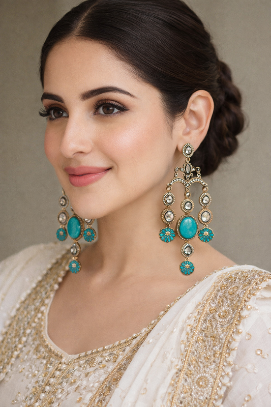 Saanvi Moissanite Earrings