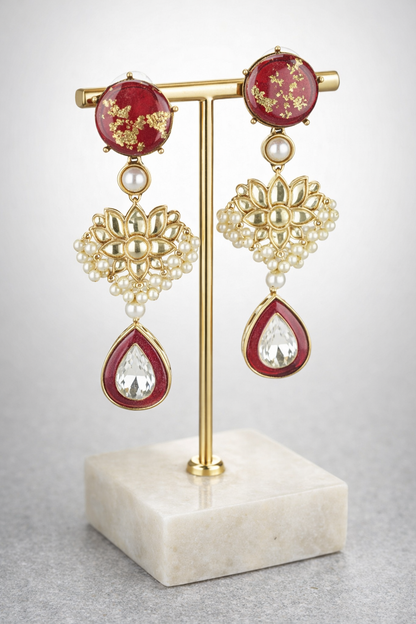 Aranya Kundan Earrings
