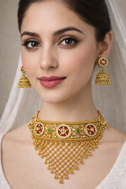 Tarini Broad Choker Set