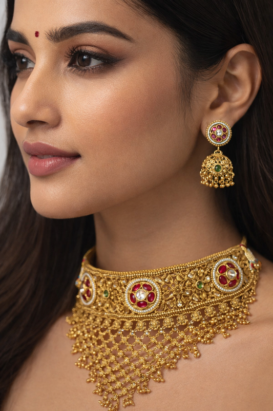 Tarini Broad Choker Set