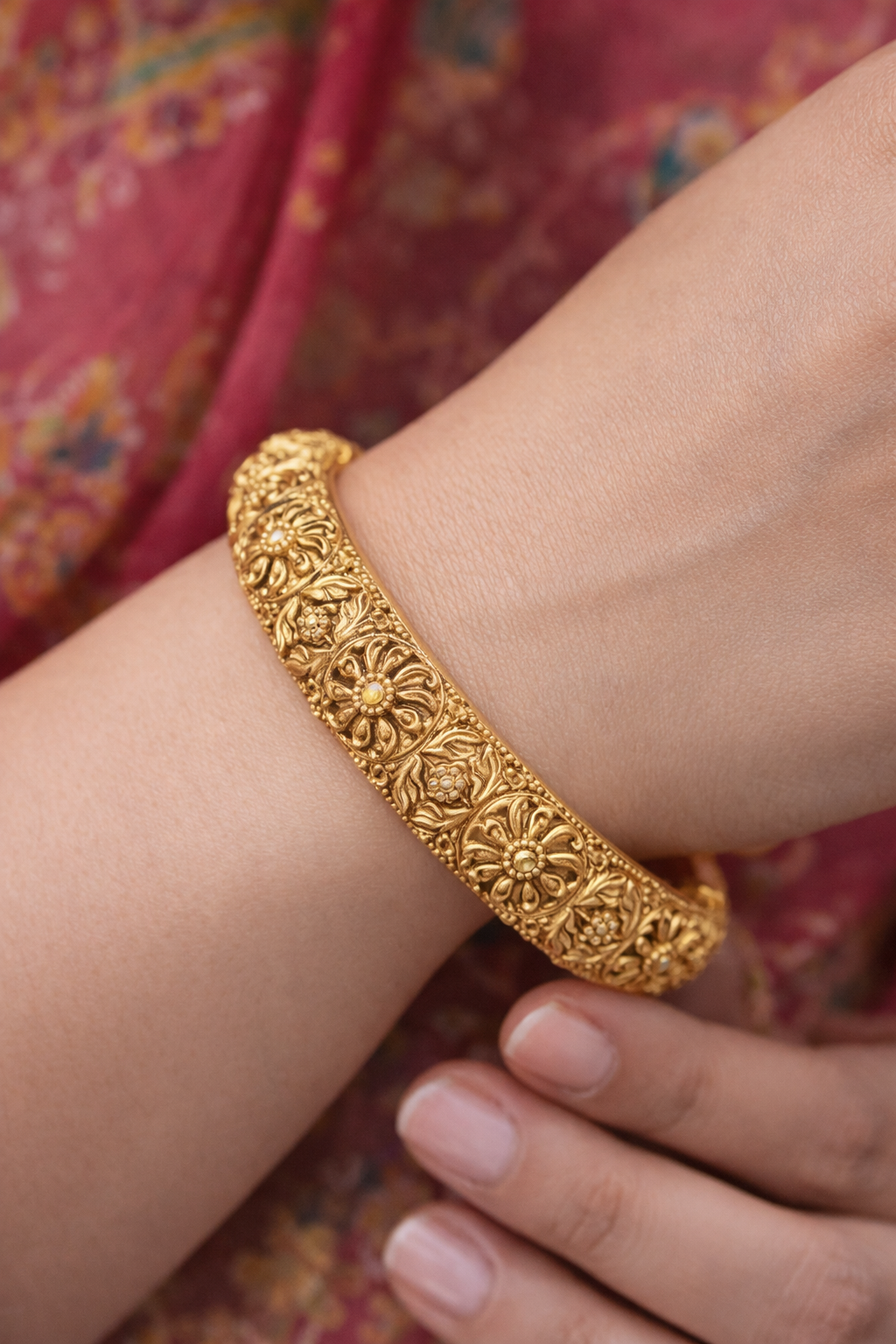 Kaaya Gold Plated Bangle