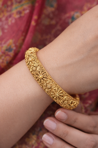 Kaaya Gold Plated Bangle