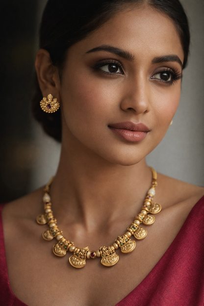 Yashika Gold Plated Jewellery Set