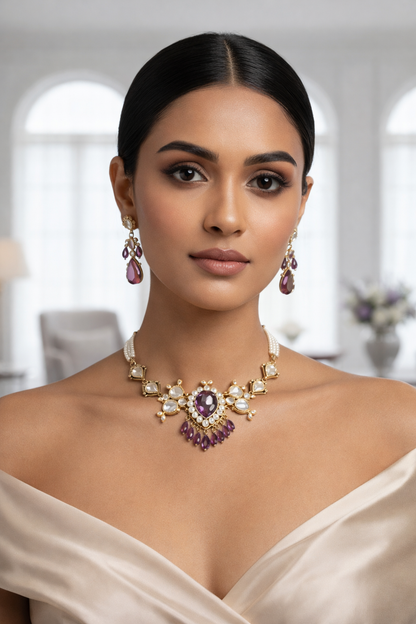 Varnika Kundan Choker Set
