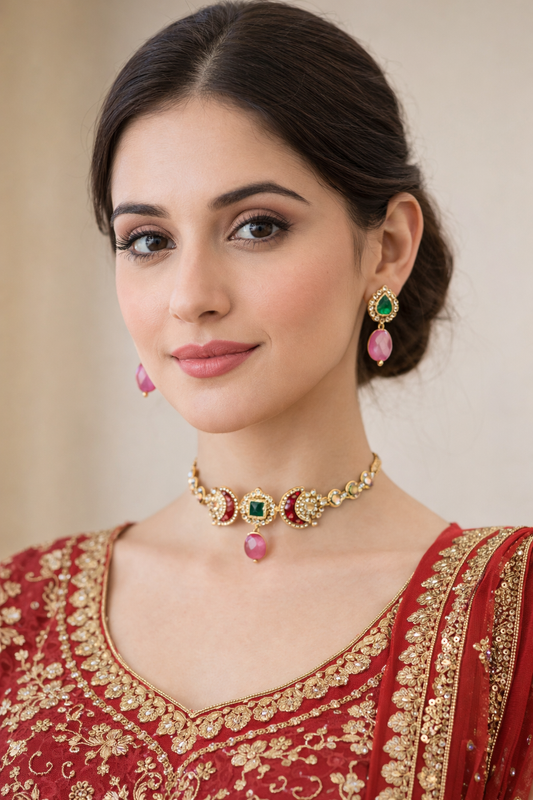 Vanshika Kundan Jewellery Set