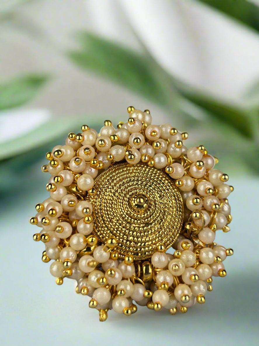 Aditi Gold Plated Ring