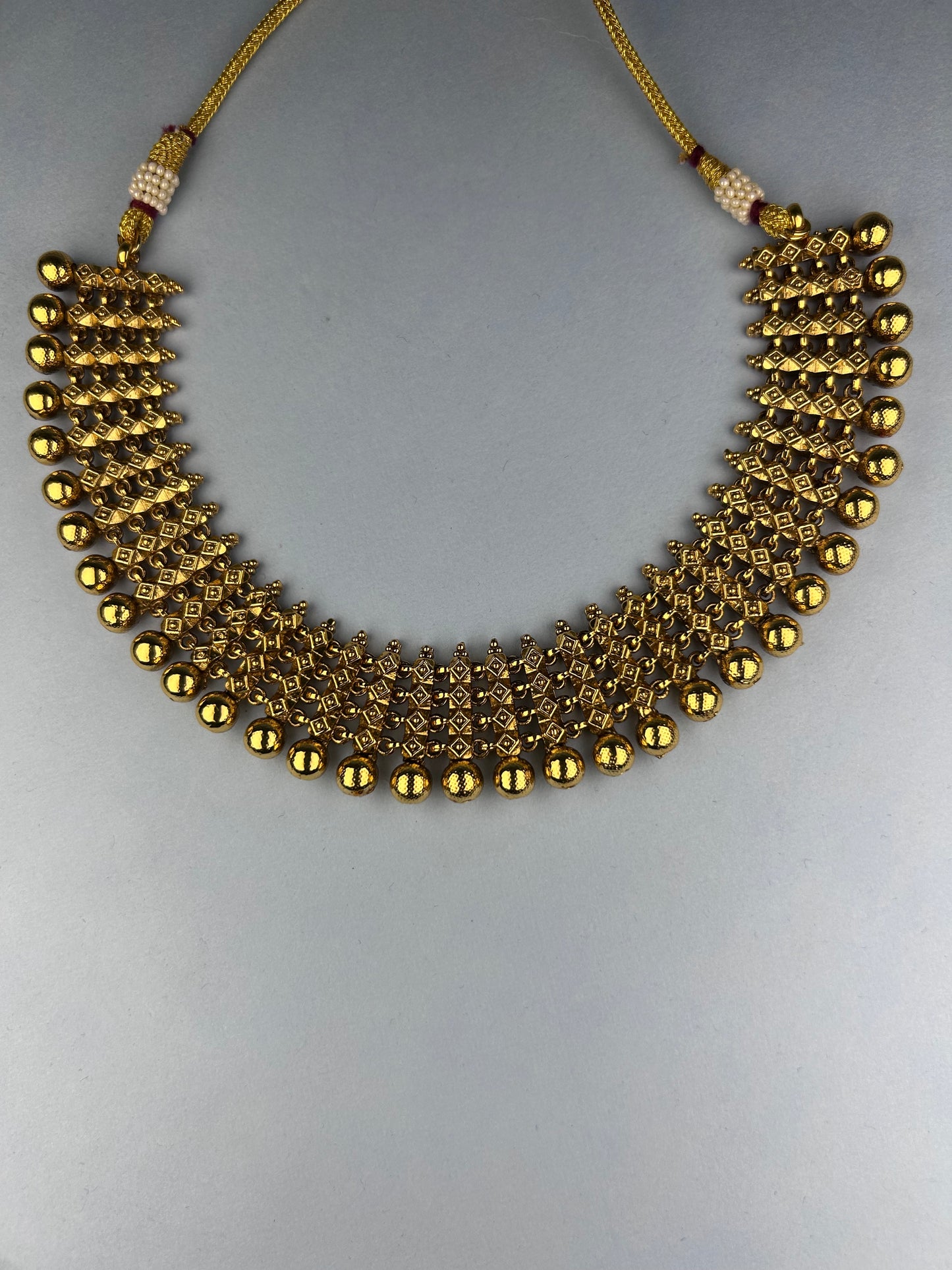 Vidhi Gold Plated Necklace Set