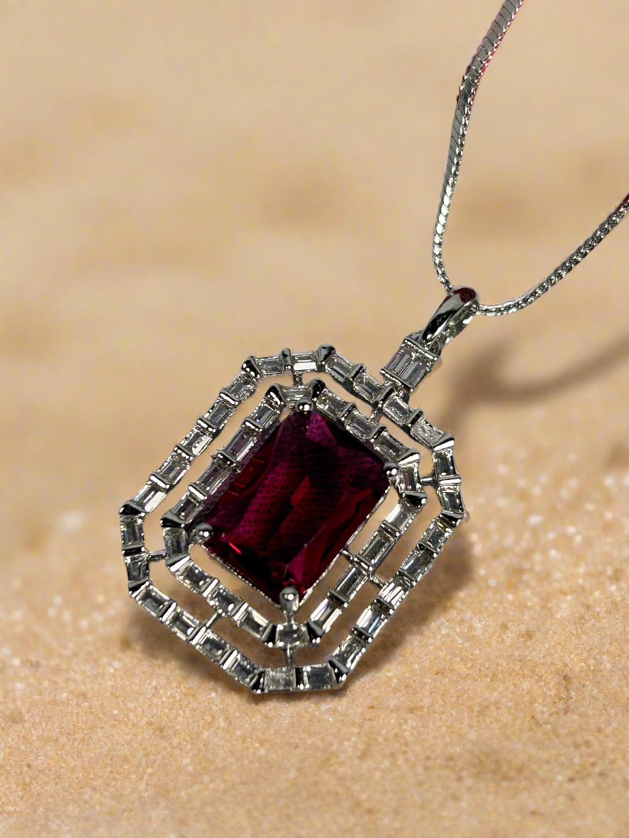 Ruby and AD Pendant