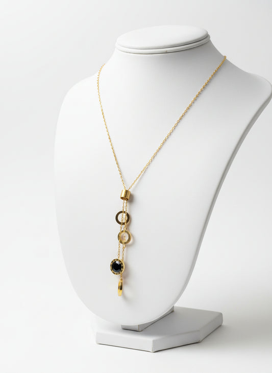 Gold Plated Cluster Pendant