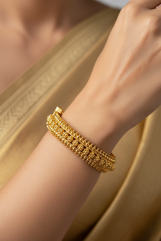 Ojasvi Gold Plated Bangle