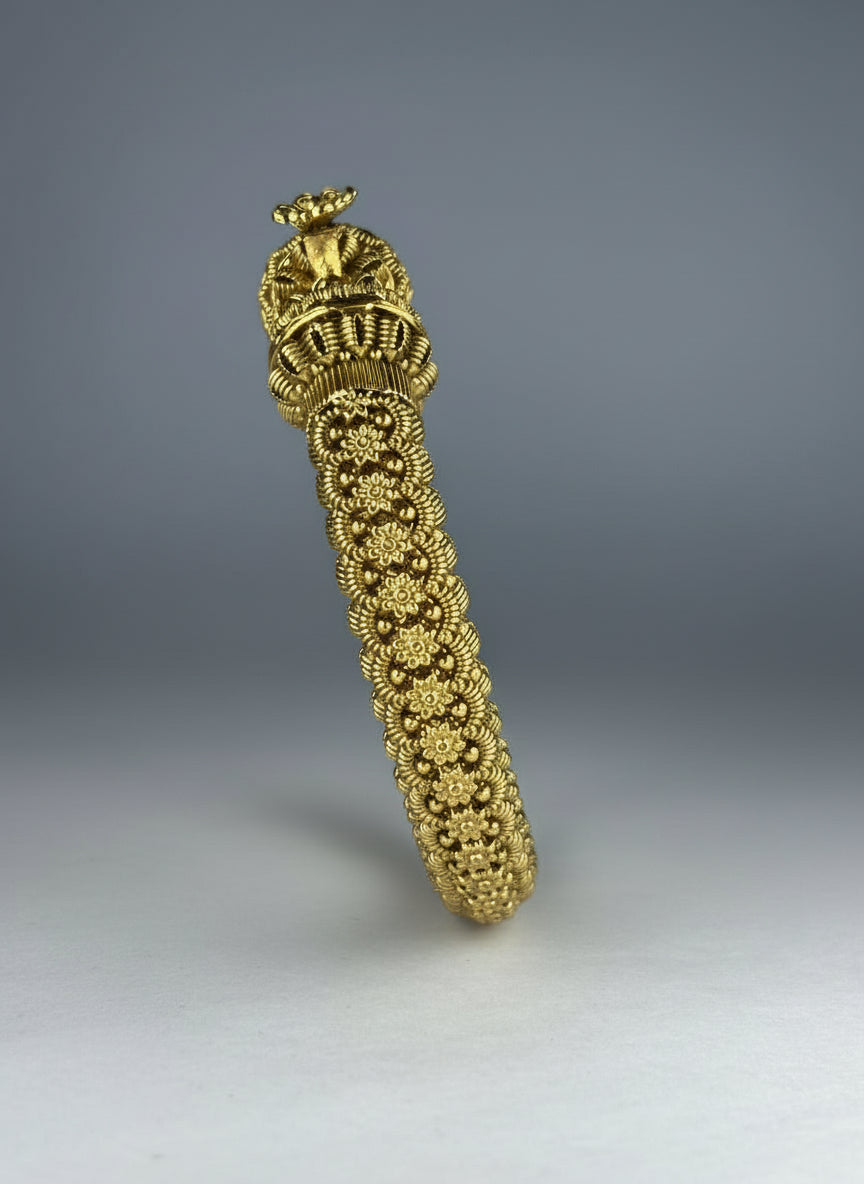 Agni Gold Plated Bangle