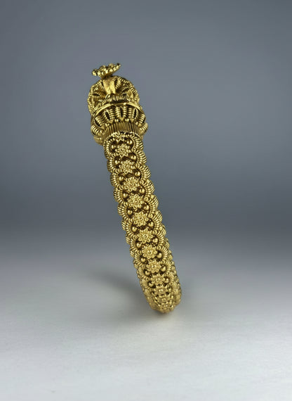 Agni Gold Plated Bangle