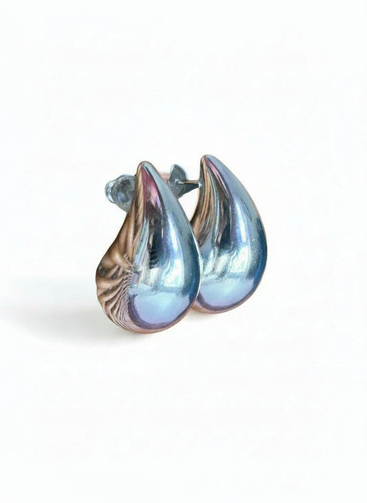 Silver Plated Drop Earrings