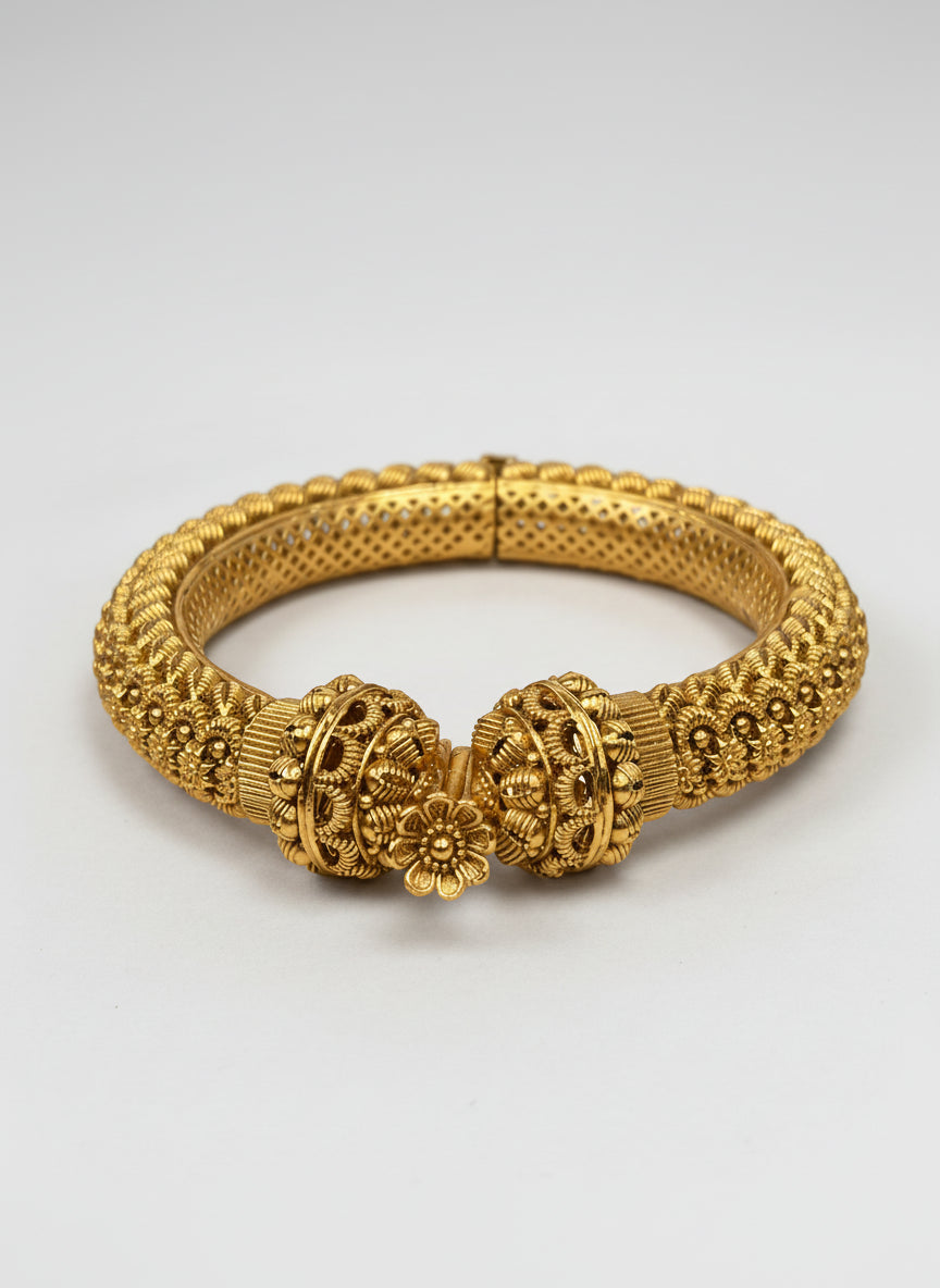 Agni Gold Plated Bangle