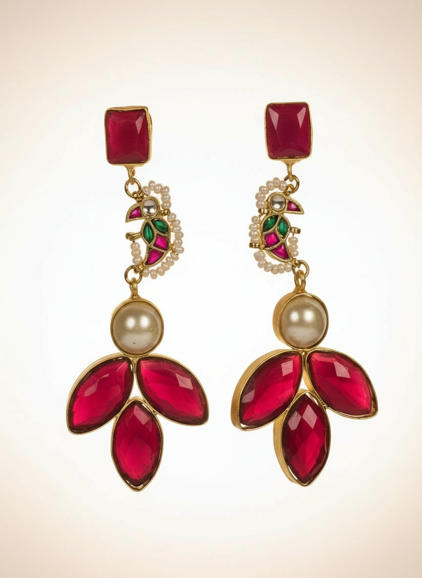 Adwaita Kundan Earrings